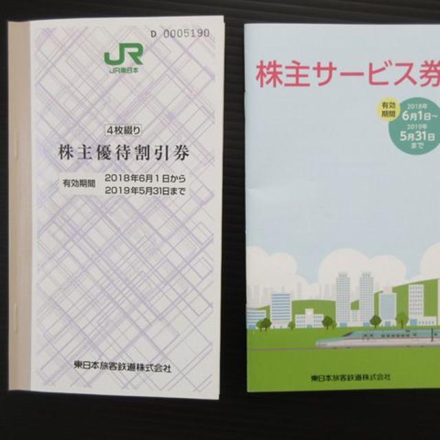 JR東日本 株主優待割引券4枚綴り+株主サービス券1冊の通販 by milky's shop｜ラクマ