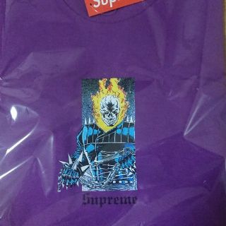 シュプリーム(Supreme)のSupreme Ghost Rider Tee 19SS パープル(Tシャツ/カットソー(半袖/袖なし))