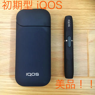 アイコス(IQOS)の【美品】iQOS アイコス ブラック 初期型(タバコグッズ)
