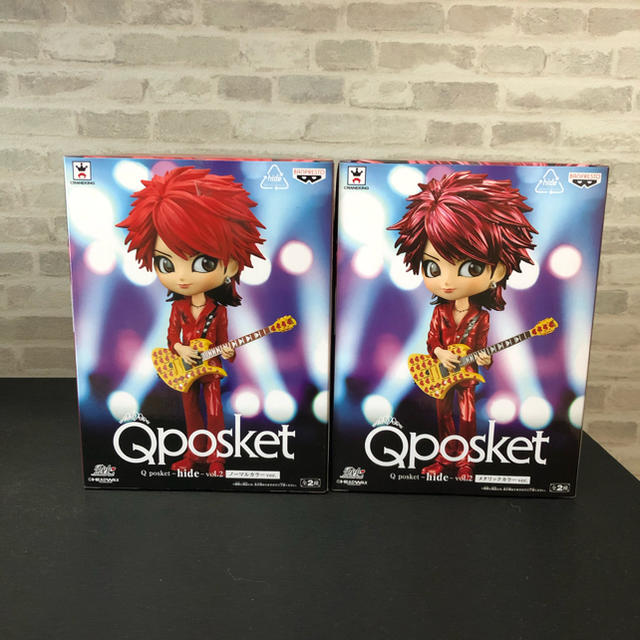 新品 Qposket -hide- vol.2 メタリック、ノーマルセット売り