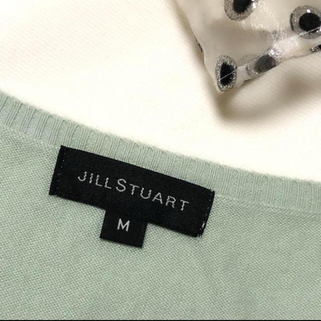 JILLSTUART(ジルスチュアート)のJillStuart ミントグリーンの春ニット レディースのトップス(ニット/セーター)の商品写真