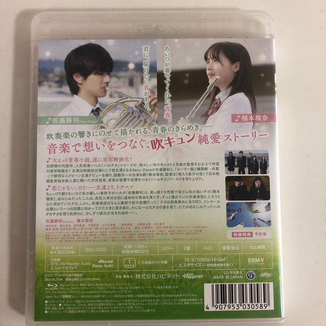 Sexy Zone(セクシー ゾーン)のハルチカBlu-rayと佐藤勝利うちわ2枚 エンタメ/ホビーのDVD/ブルーレイ(日本映画)の商品写真