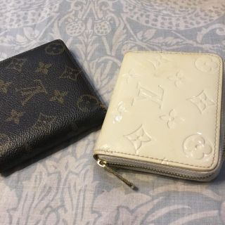 ルイヴィトン(LOUIS VUITTON)のルイ・ヴィトン  モノグラム財布、ヴェルニカードケース  難有り(財布)