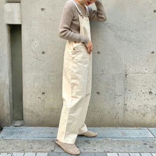 トゥデイフル(TODAYFUL)のvia j 
ツイルサロペット
新品未使用 タグ付き
canaljean(サロペット/オーバーオール)