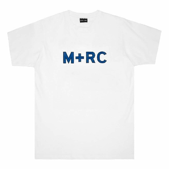 M+RC White Tee Shirt Outline