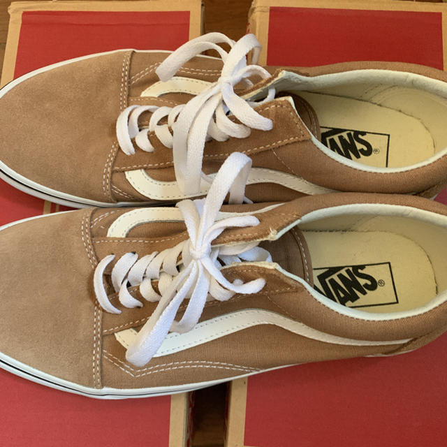 新品 27 VANS オールドスクール ベージュ