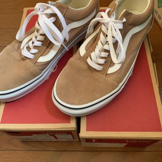 ヴァンズ(VANS)のvans オールドスクール 27 ベージュ(スニーカー)