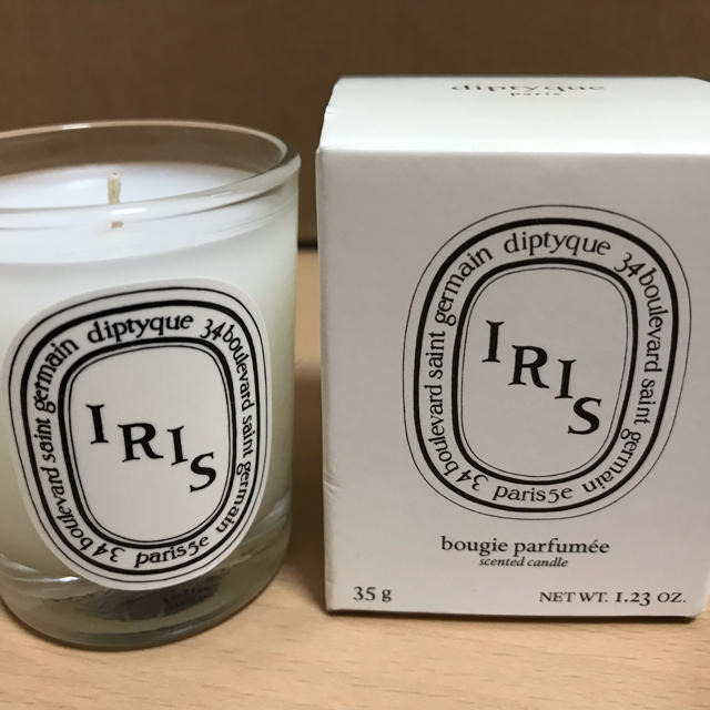 diptyque(ディプティック)の★未使用★ ディプティック キャンドル  イリス ミニサイズ コスメ/美容のリラクゼーション(キャンドル)の商品写真