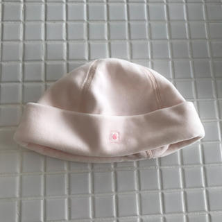 プチバトー(PETIT BATEAU)のプチバトー 帽子  12m ベビーピンク(帽子)
