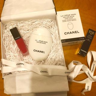 シャネル(CHANEL)のCHANEL ハンドクリーム&リップ(リップケア/リップクリーム)