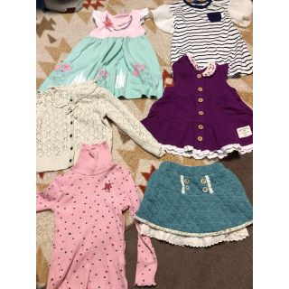 ブランシェス(Branshes)の女の子 服 詰め合わせ100センチ(ワンピース)