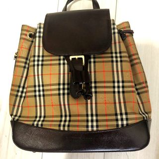 バーバリー(BURBERRY)の【美品】Burberry リュック(リュック/バックパック)