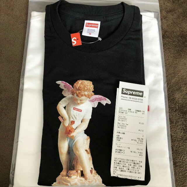 Supreme(シュプリーム)の送料込みsizeM  Supreme CUPID Tee メンズのトップス(Tシャツ/カットソー(半袖/袖なし))の商品写真