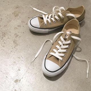 コンバース(CONVERSE)の大人気！！コンバース ベージュ(スニーカー)