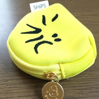 ピーナッツ(PEANUTS)の新品 スプリング スヌーピー ウッドストック顔ポーチ(ポーチ)