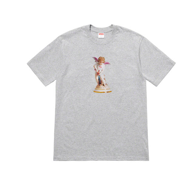 付属品完備 M supreme cupid tee white