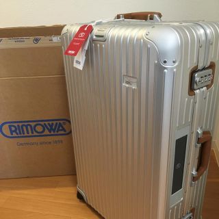 リモワ(RIMOWA)のリモワ  ルフトハンザ ボーイング７４７ー８ＸＬ EーＴａｇ付き (トラベルバッグ/スーツケース)