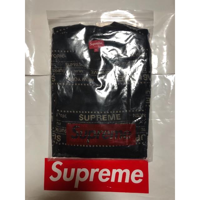 スウェット込み L Supreme Metallic Jacquard Crewneck