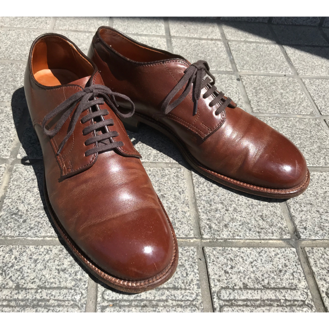 ALDEN × BEAMS PLUS 別注 ミリタリー ラストプレーントゥ | フリマアプリ ラクマ ALDEN × BEAMS PLUS 別注 ミリタリー ラストプレーントゥ | フリマアプリ ラクマ