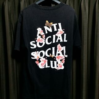 アンチ(ANTI)のASSC 中古 anti social Kkoch Black Tee Tシャツ(Tシャツ/カットソー(半袖/袖なし))