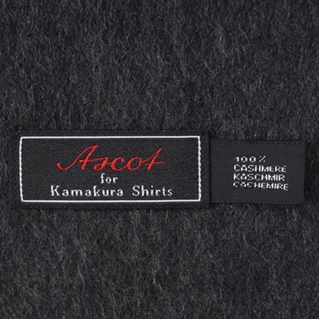 カシミアマフラー メンズのファッション小物(マフラー)の商品写真