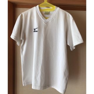 ミズノ(MIZUNO)のＳ   白Tシャツ(Tシャツ/カットソー(半袖/袖なし))