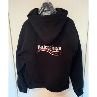 バレンシアガ(BALENCIAGA)の国内正規 バレンシアガ キャンペーンロゴフーディ Lサイズ(パーカー)