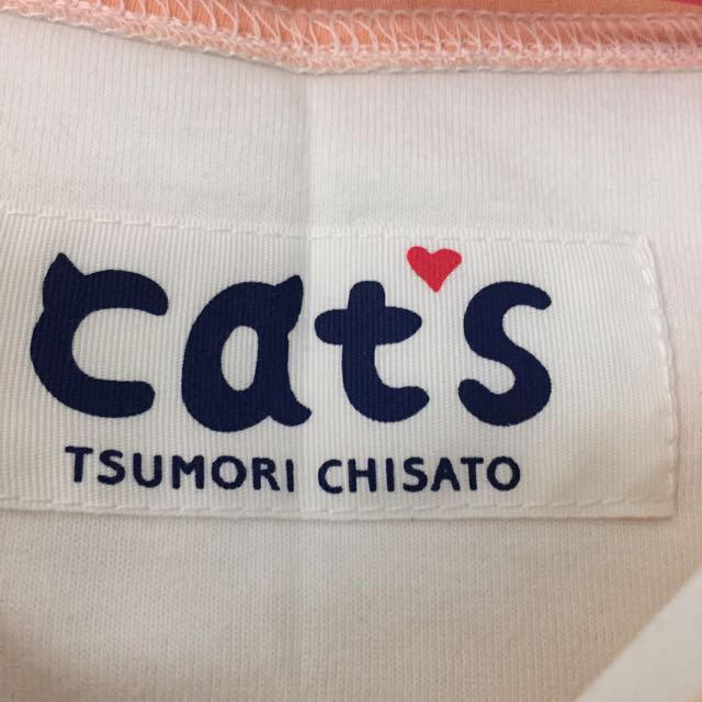 TSUMORI CHISATO(ツモリチサト)のツモリチサトcat'sボーダーワンピース レディースのワンピース(ミニワンピース)の商品写真