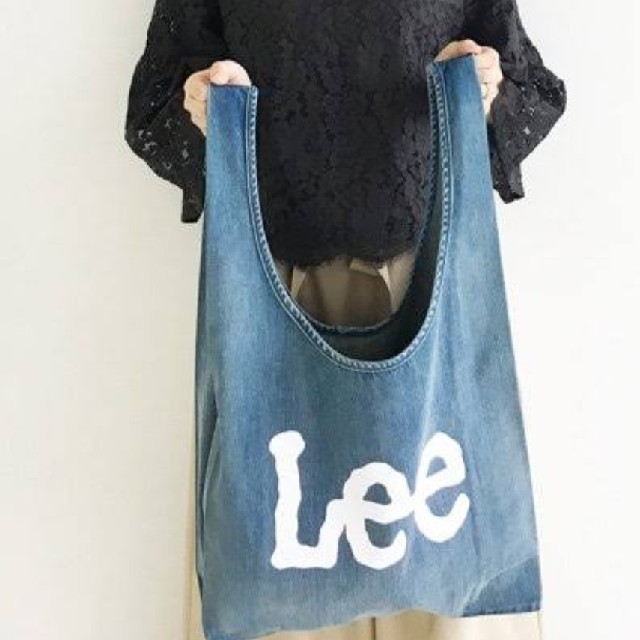 Lee(リー)のLeeデニムバッグ レディースのバッグ(トートバッグ)の商品写真
