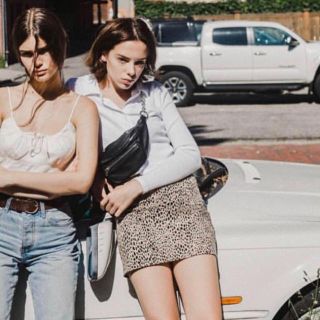 ブランディーメルビル(Brandy Melville)のお値下げしました brandy melville レオパード タイトスカート(ミニスカート)