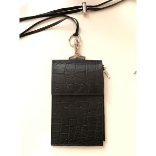 アンユーズド(UNUSED)の【HH様専用】KAIKO LEATHER NECK BAG M "CROCO"(ショルダーバッグ)