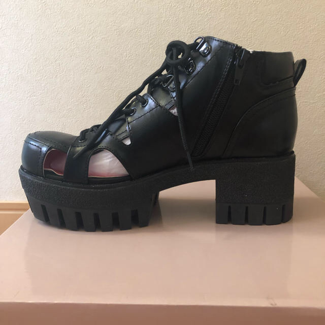 YOSUKE(ヨースケ)のヨースケ  厚底ブーツ   ゴスロリ パンク レディースの靴/シューズ(ブーツ)の商品写真