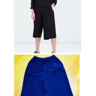 ザラ(ZARA)のZARA ガウチョパンツ(クロップドパンツ)