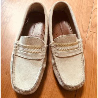 ザラキッズ(ZARA KIDS)のたま7462様 専用 ZARA kids 34 21.6㎝ スウェードローファー(フォーマルシューズ)