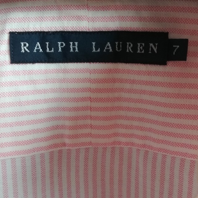 Ralph Lauren(ラルフローレン)の【値下げ】ラルフローレン 長袖シャツ ピンク レディースのトップス(シャツ/ブラウス(長袖/七分))の商品写真