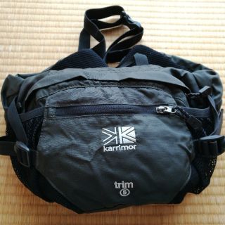 カリマー(karrimor)のkarimor カリマー trim5 ブラック ヒップバッグ(ウエストポーチ)