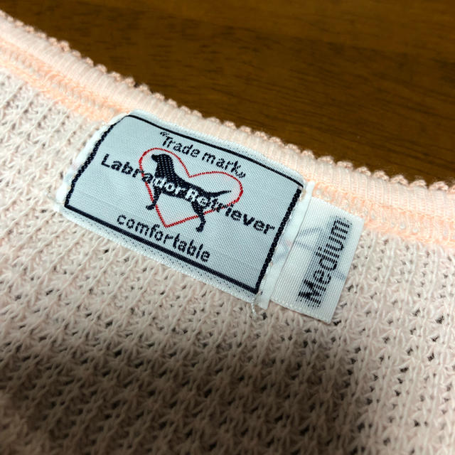 Labrador Retriever(ラブラドールリトリーバー)のラブラドールレトリーバー  半袖カットソー レディースのトップス(Tシャツ(半袖/袖なし))の商品写真