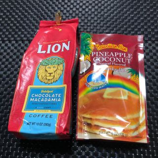 ライオン(LION)のライオンコーヒー &ハワイアンサンパンケーキのセット(コーヒー)