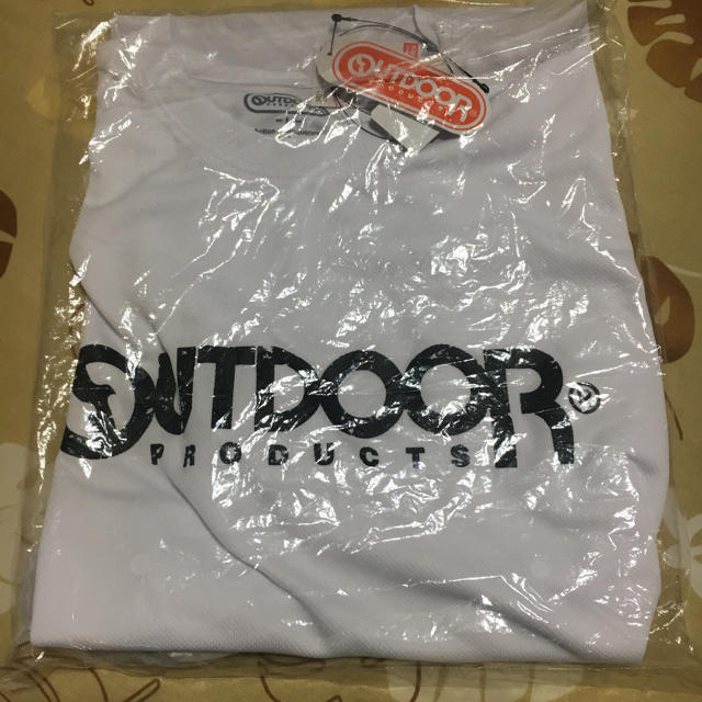 OUTDOOR PRODUCTS(アウトドアプロダクツ)のoutdoor 速乾 シャツ L メンズのトップス(Tシャツ/カットソー(半袖/袖なし))の商品写真