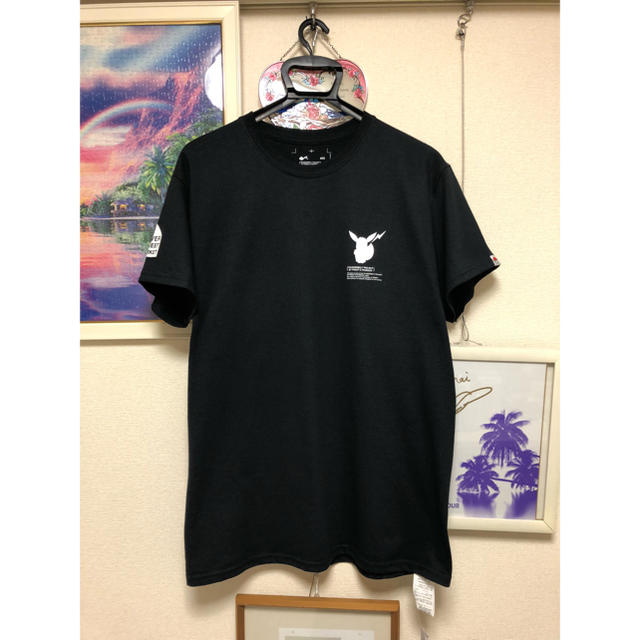 FRAGMENT(フラグメント)の先着 THUNDERBOLT PROJECT イーブイ Tシャツ 黒 M 新品 メンズのトップス(Tシャツ/カットソー(半袖/袖なし))の商品写真