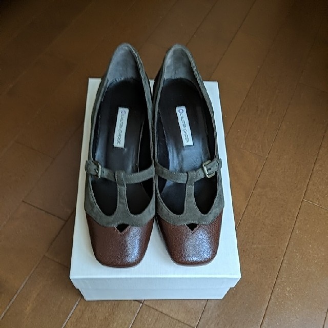 ロートレショーズ　ローヒールパンプス新品