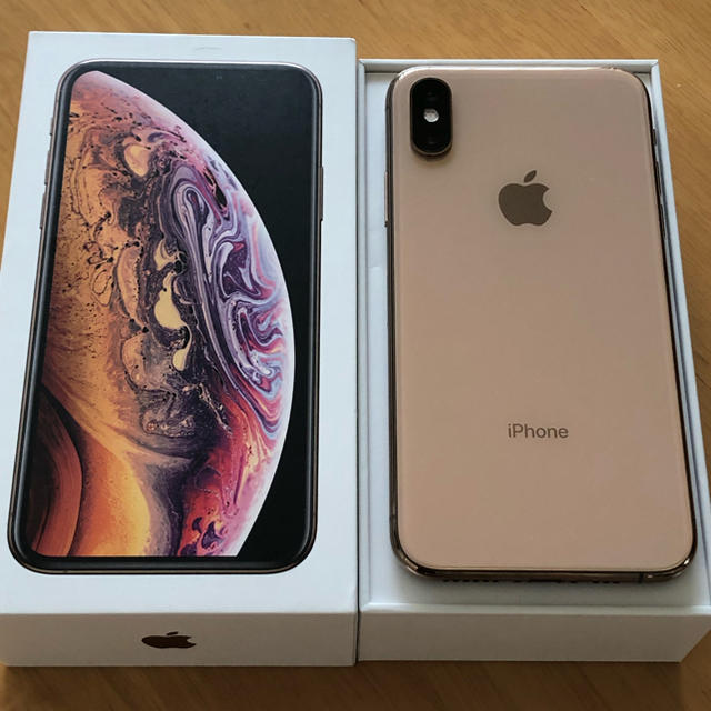 ほぼ未使用】iPhoneXS 256GB SIMフリー GOLD 2週間使用 ...