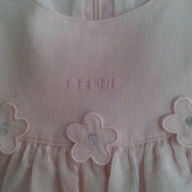 celine(セリーヌ)のセリーヌ ワンピース ロンパース キッズ 90 キッズ/ベビー/マタニティのキッズ服女の子用(90cm~)(ワンピース)の商品写真