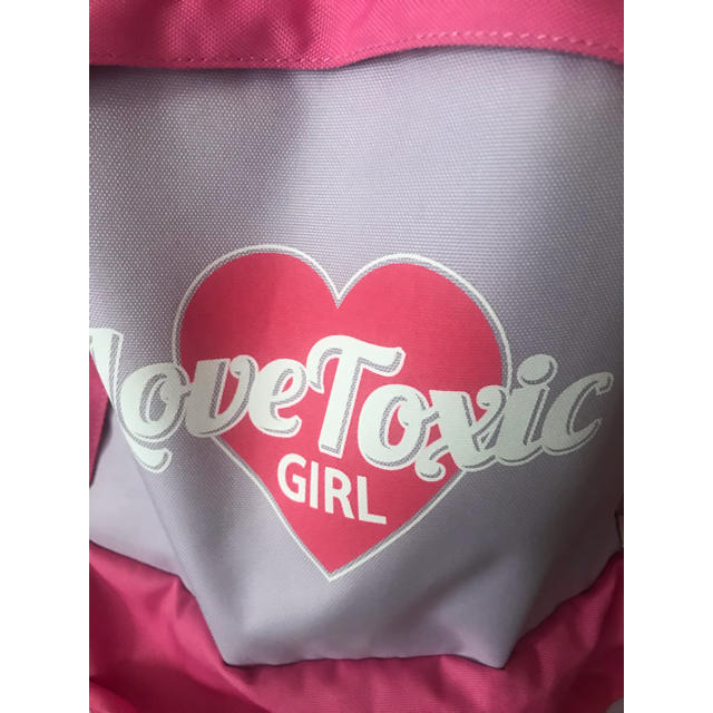 lovetoxic(ラブトキシック)の新品同様❤️ラブトキリュック❤️これからのピクニック、遠足に❤️ キッズ/ベビー/マタニティのこども用バッグ(リュックサック)の商品写真