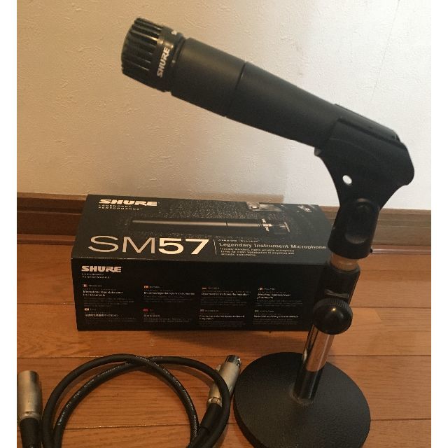 SHURE SM57 ダイナミックマイク 楽器のレコーディング/PA機器(マイク)の商品写真