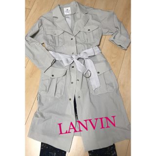 ランバンオンブルー(LANVIN en Bleu)の週末限定でお値下げ！ LANVIN   スプリング レイン コート(スプリングコート)