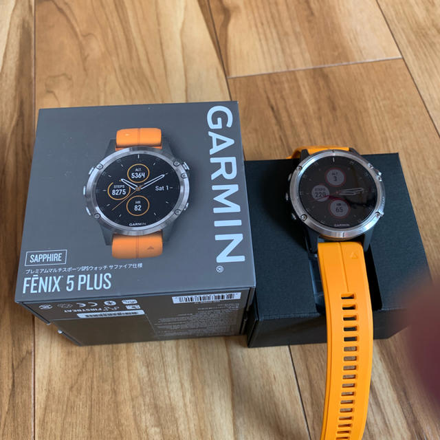 GARMIN fenix 5 Plus Sapphire Ti Gray