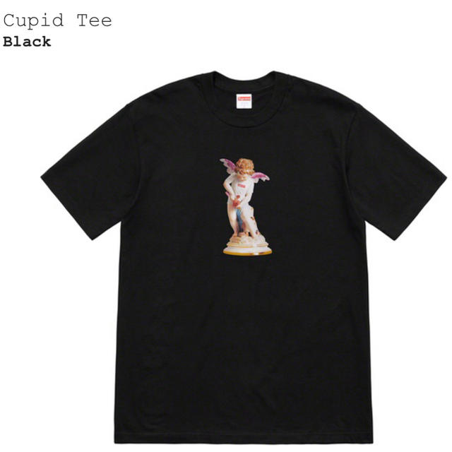 Supreme Cupid Tee black ブラック Sサイズ