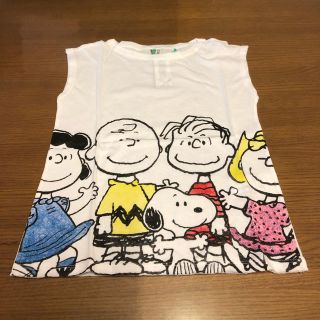 ベネトン(BENETTON)のベネトン×peanuts コラボ Tシャツ 新品未使用タグ付(Tシャツ/カットソー)