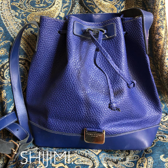 【PAQUETAGE】Paris製 Vintage ショルダーbag 本革